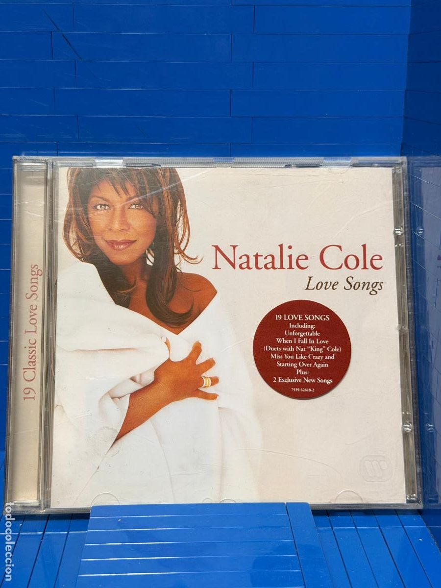 CDs de m&uacute;sica: LOVE SONGS &ndash; NATALIE COLE &ndash; CD