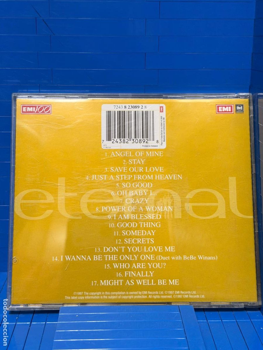 CDs de m&uacute;sica: THE BEST &ndash; ETERNAL &ndash; 1997 &ndash; CD - Foto 2