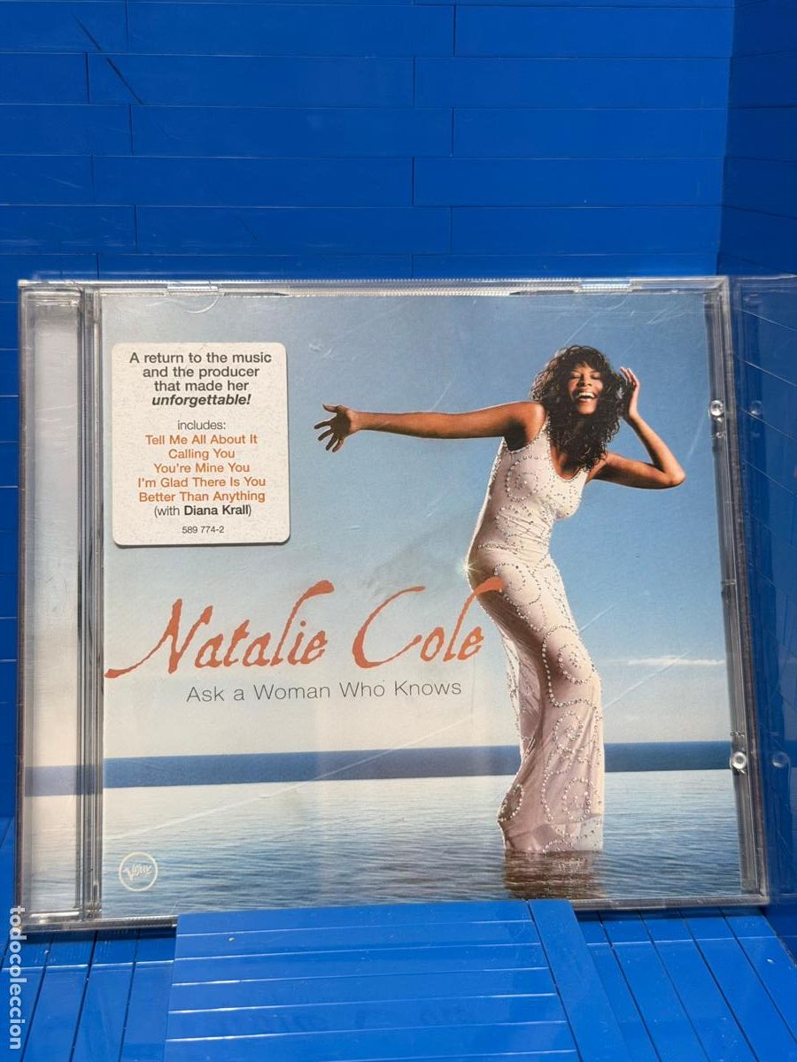 CDs de m&uacute;sica: ASK A WOMAN WHO KNOWS &ndash; NATALIE COLE &ndash; 2002 &ndash; CD