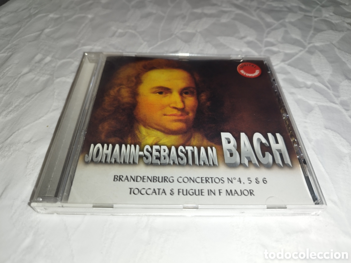 CDs de m&uacute;sica: CD. BACH: BRANDENBURG CONCERTOS N.&ordm; 4, 5 & 6. TOCCATA & FUGUE IN F MAJOR. JBM/HABANA, 2005