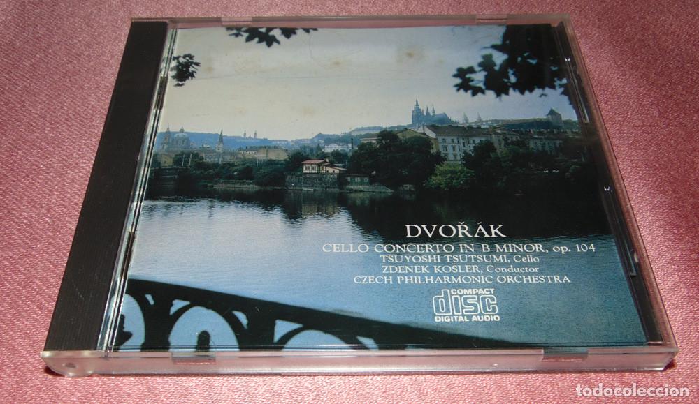 CDs de m&uacute;sica: DVORAK - CELLO CONCERTO IN B MINOR - CD ALBUM - CBS SONY - JAPAN - SIN OBI