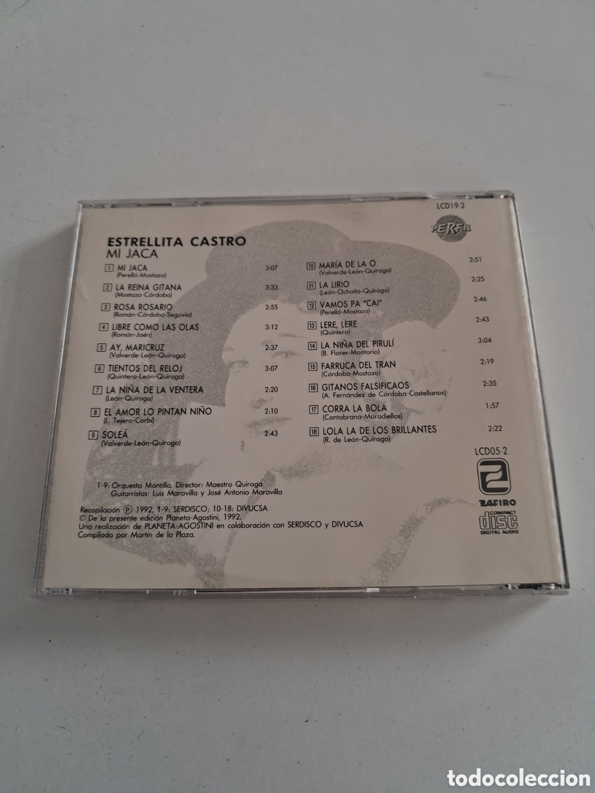 CDs de m&uacute;sica: Estrellita Castro La Copla - Foto 2