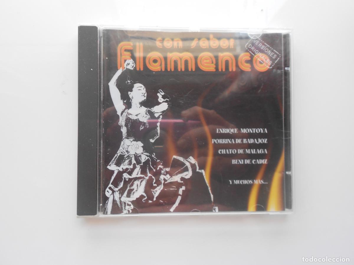 CDs de m&uacute;sica: CON SABOR FLAMENCO , ENRIQUE MONTOYA , PORRINA DE BADAJOZ - BENI DE C&Aacute;DIZ Y OTROS - CD