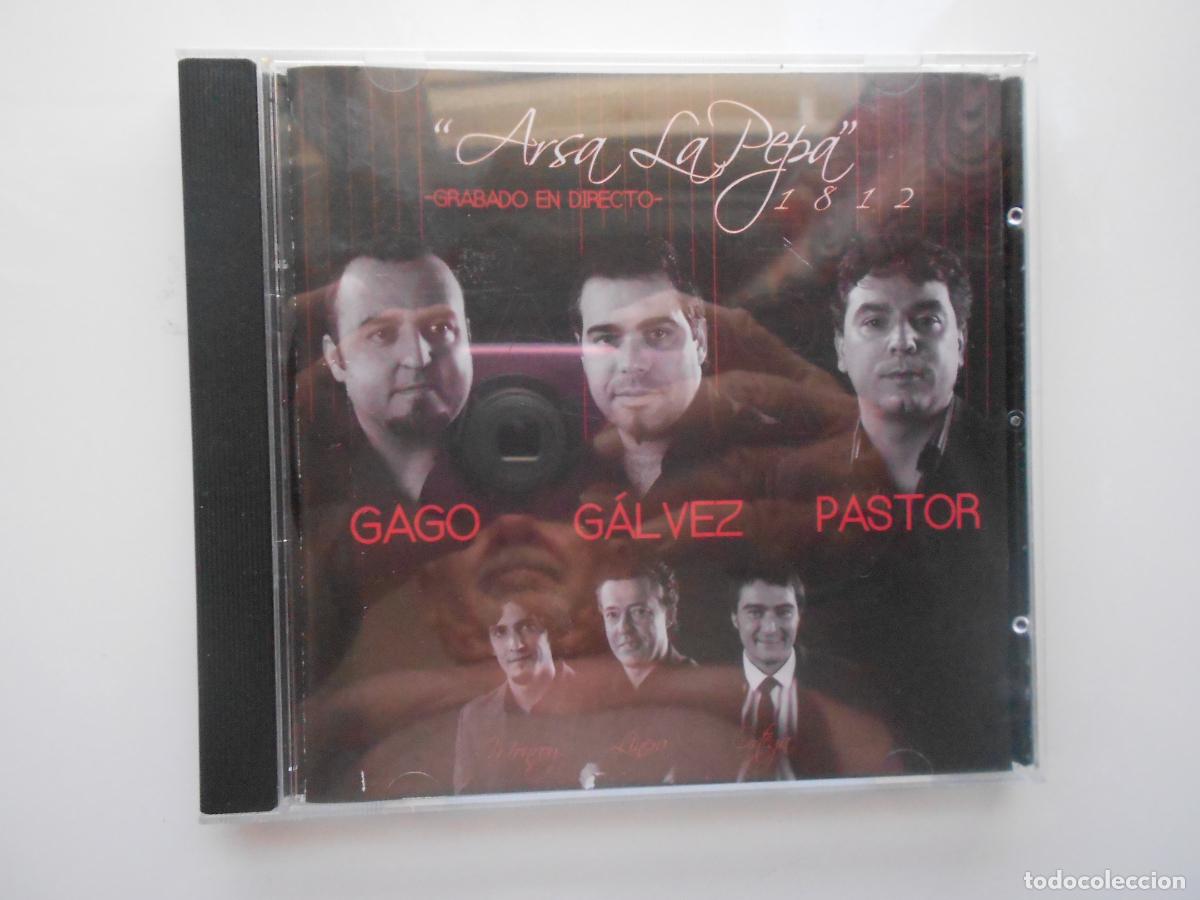 CDs de m&uacute;sica: ARSA LA PEPA 1812- GRABADO EN DIRECTO - GAGO, GALVEZ PASTOR - GRUPO JOLY - CD