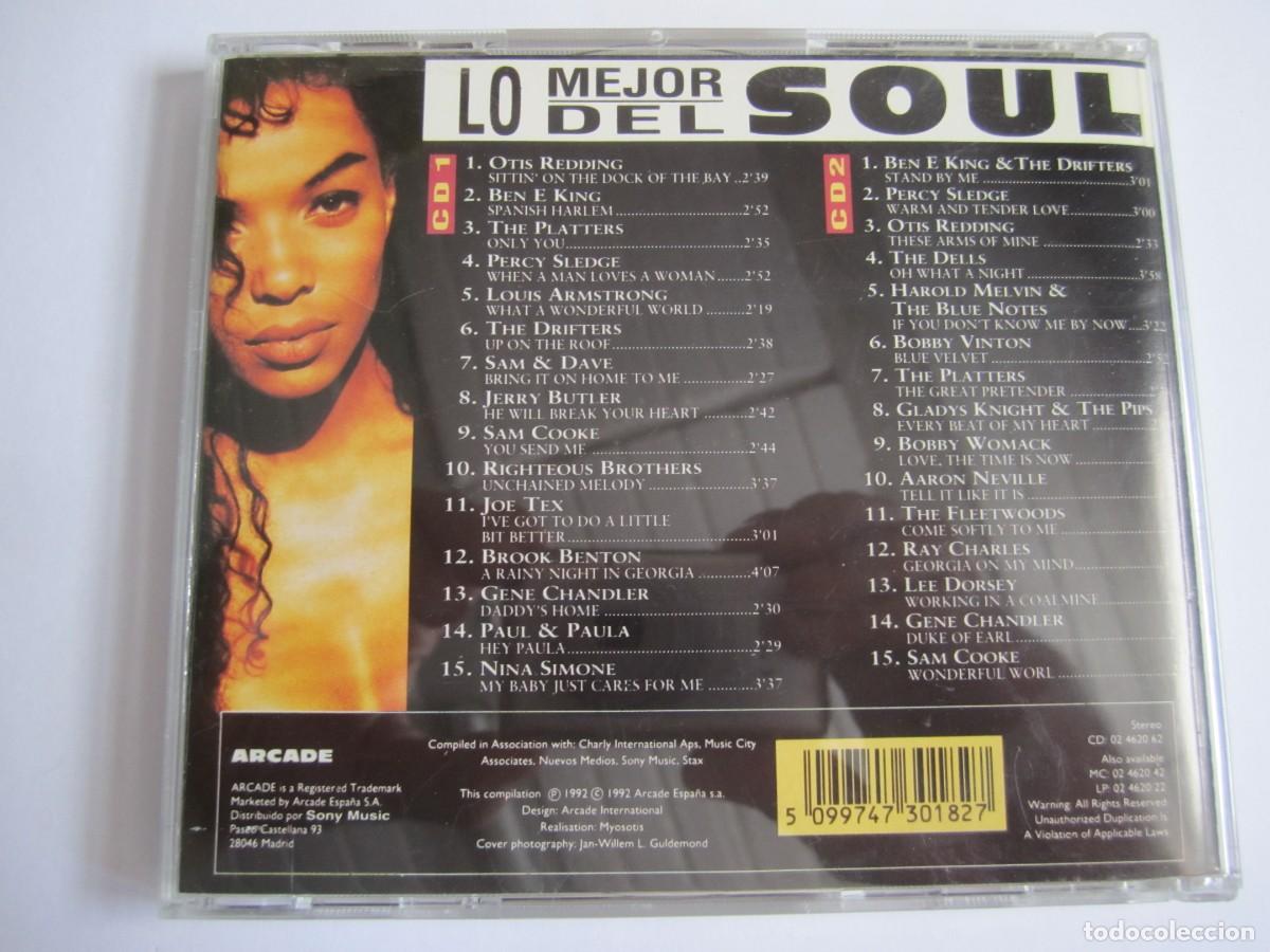 CDs de m&uacute;sica: doble cd lo mejor del soul - Foto 4