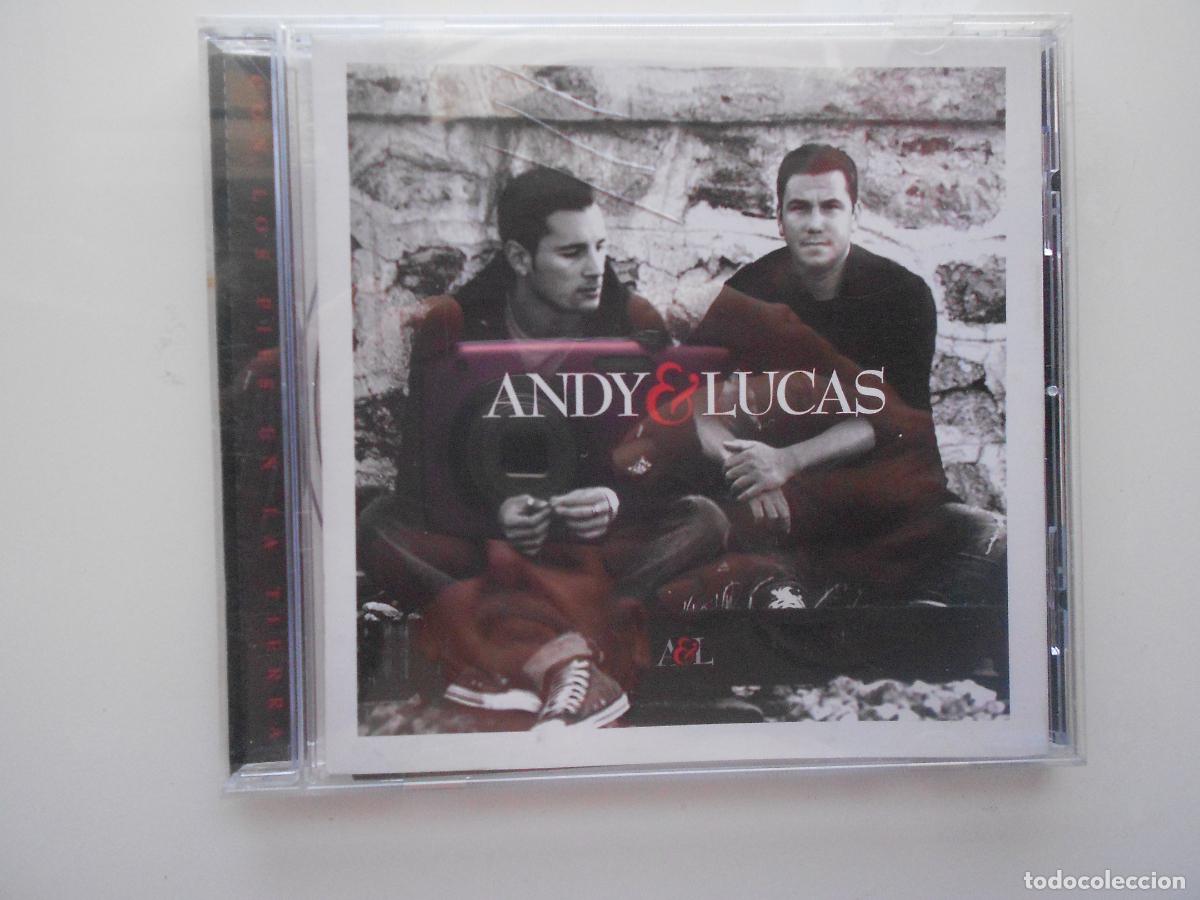 CDs de m&uacute;sica: ANDY & LUCAS - CON LOS PIES EN LA TIERRA - CD -2008 SONY -12 TEMAS