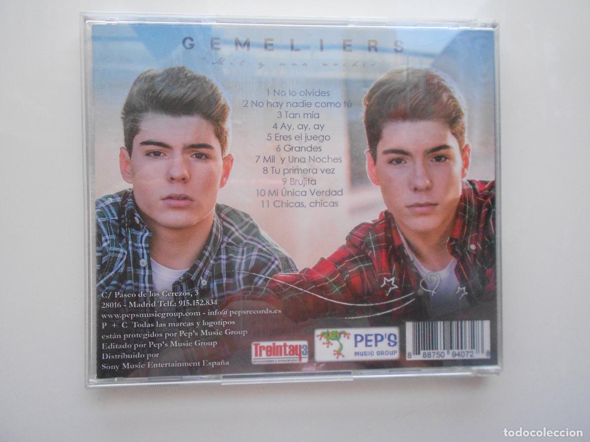 CDs de m&uacute;sica: GEMELIERS - MIL Y UNA NOCHES - CD - Foto 3