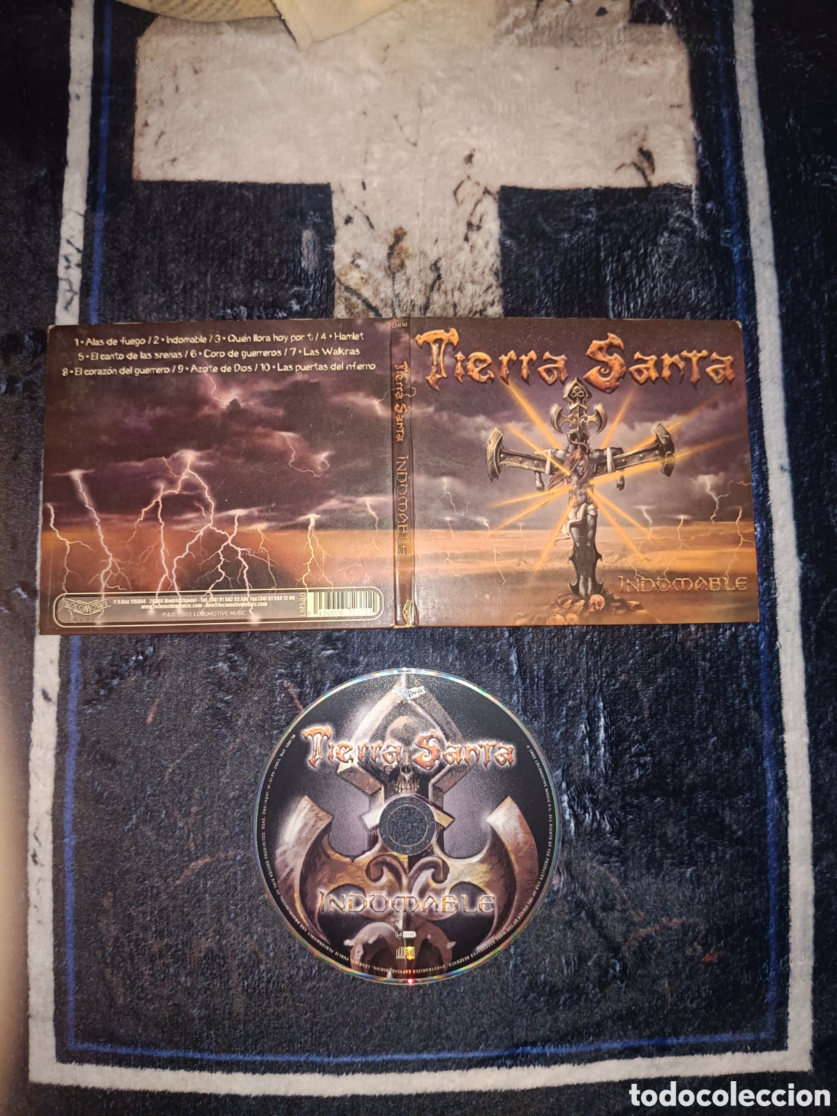 CDs de m&uacute;sica: Tierra santa - indomable cd digipack