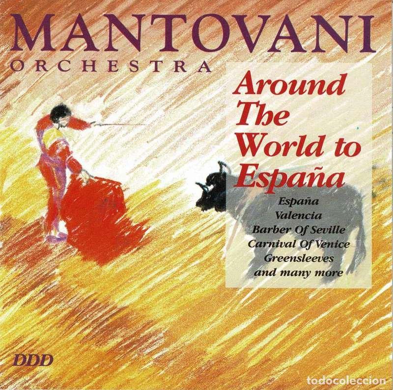 Musik-CDs: Mantovani Orchestra - Around The World To Espa&ntilde;a. CD