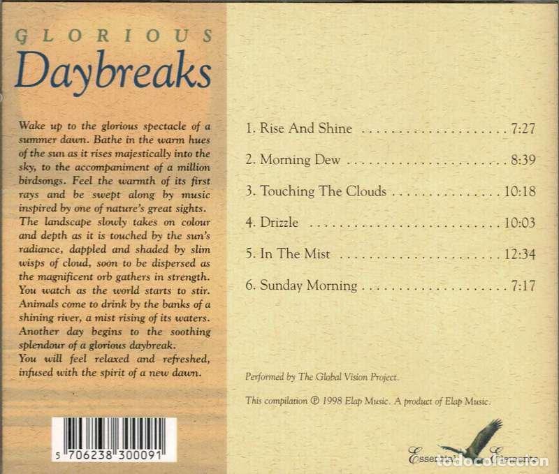 CDs de m&uacute;sica: The Global Vision Project - Glorious Daybreaks. CD - Foto 2