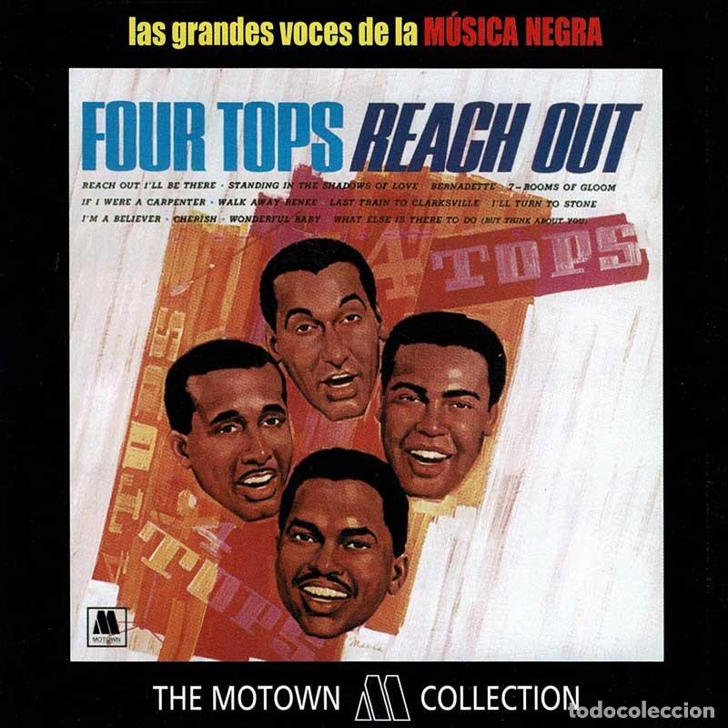 CDs de m&uacute;sica: Las grandes voces de la M&uacute;sica Negra. Four Tops - Reach Out. CD (precintado)