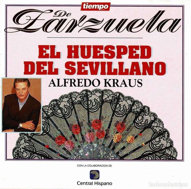 CDs de m&uacute;sica: Alfredo Kraus - Tiempo de Zarzuela 5. El huesped del sevillano. CD