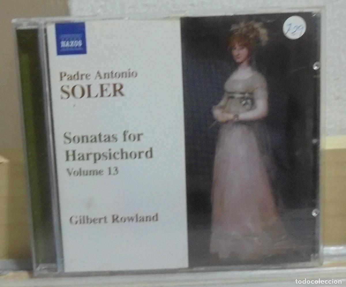 CDs de m&uacute;sica: Padre Antonio Soler, Gilbert Rowland. Sonatas For Harpsichord, Volume 13 -- CD