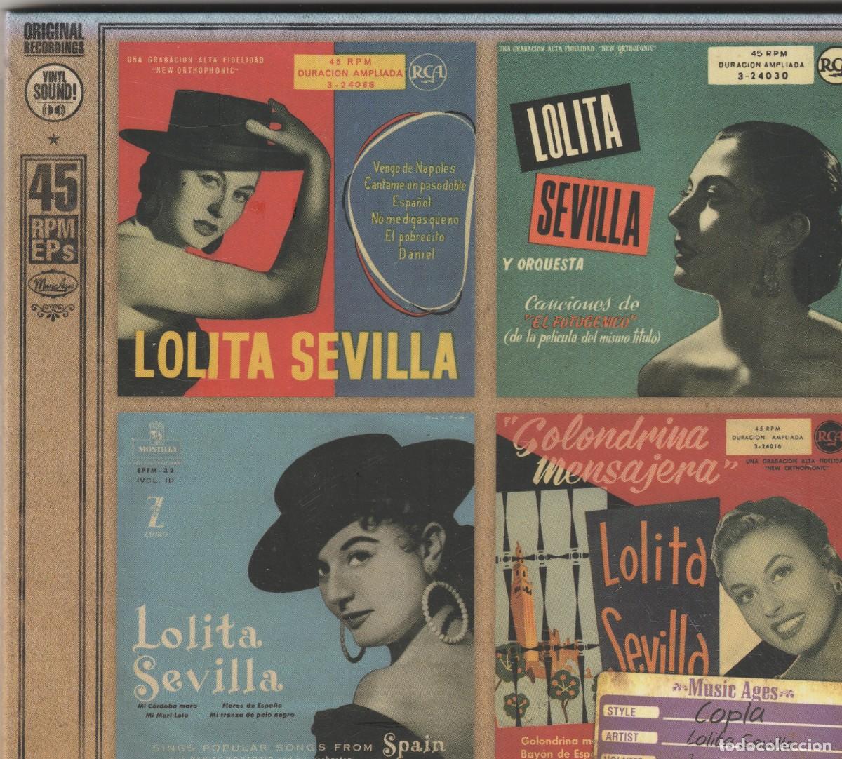 CDs de m&uacute;sica: LOLITA SEVILLA - Music ages - Digipack -HASTA FIN DE EXISTENCIAS REBAJAS DEFINITIVAS POR RETIRO