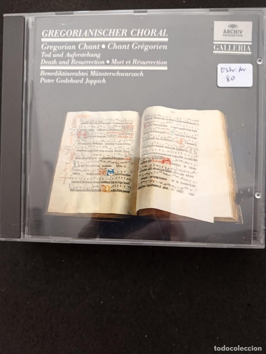 CDs de m&uacute;sica: GREGORIANISCHER CHORAL. GREGORIAN CHANT. TOD UN AUFERSTEHUNG.