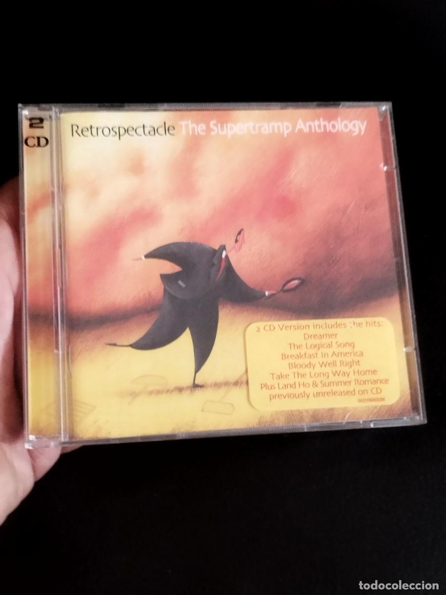 CDs de m&uacute;sica: Supertramp &ndash; Retrospectacle (The Supertramp Anthology). Doble cd en muy buen estado.