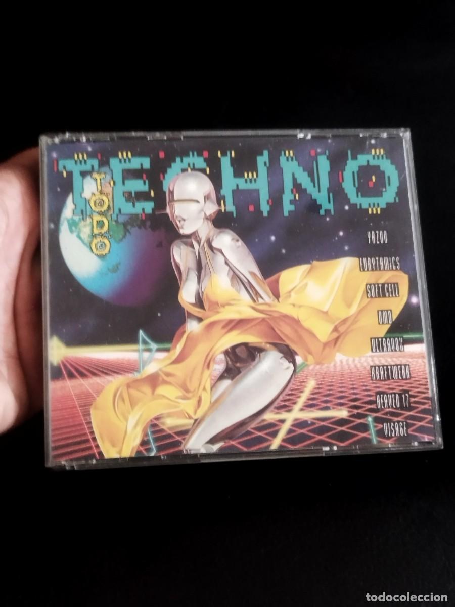 CDs de m&uacute;sica: Todo Techno. Doble Cd en muy buen estado.