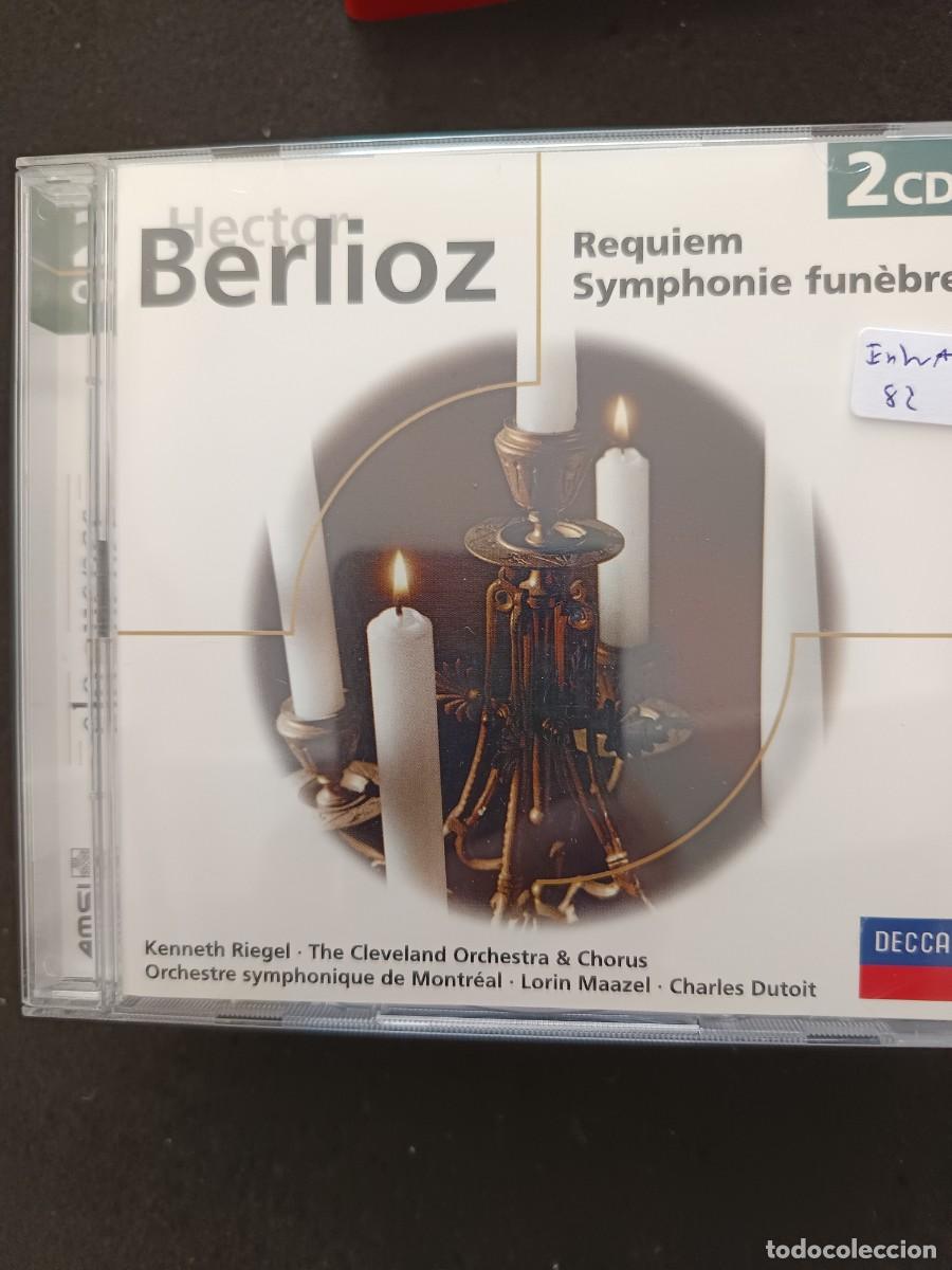 CDs de m&uacute;sica: 2 CD. BERLIOZ: REQUIEM / SYMPHONIE FUN&Egrave;BRE. KENNET RIEGEL. LORIN MAAZEL. ROGER NORRINGTON. CHARLES D