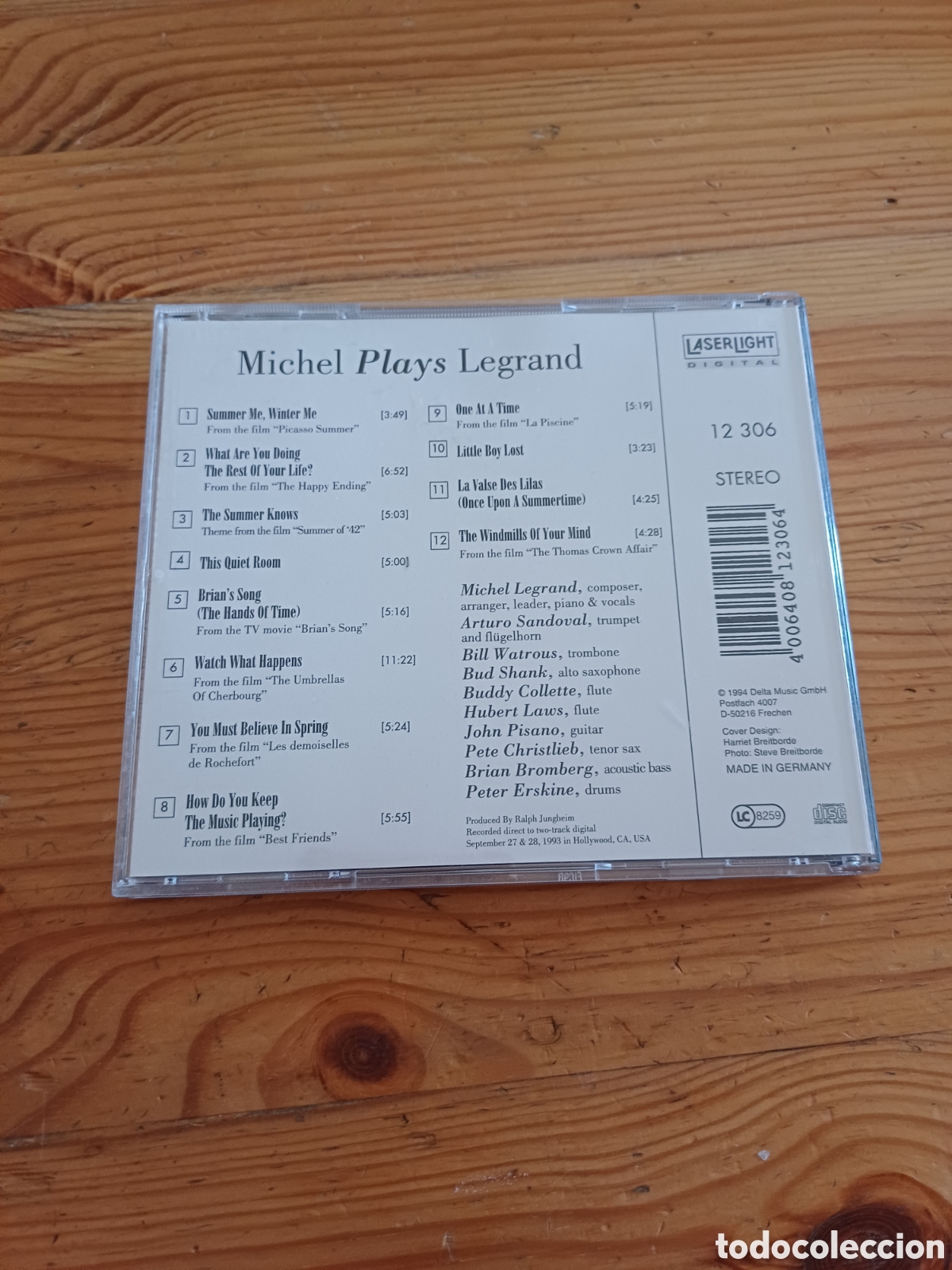 CDs de m&uacute;sica: Michel plays Legrand CD Jazz Stage & Screen - Foto 2