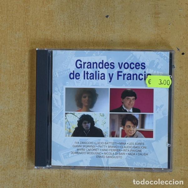 CDs de m&uacute;sica: VARIOS - GRANDES VOCES DE ITALIA Y FRANCIA - CD