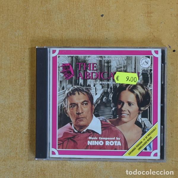 CDs de m&uacute;sica: NINO ROTA - THE ABDICATION - CD