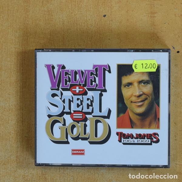 CDs de m&uacute;sica: TOM JONES - VELVET STEEL GOLD - CD