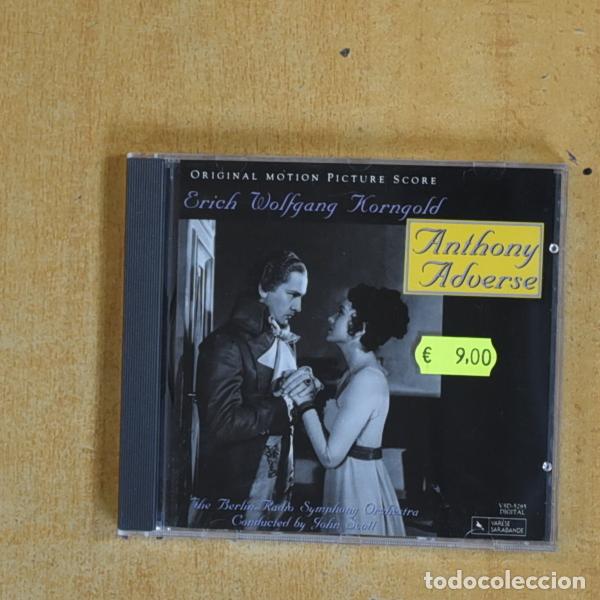 CDs de m&uacute;sica: ERICH WOLFGANG KORNGOLD - ANTHONY ADVERSE - CD