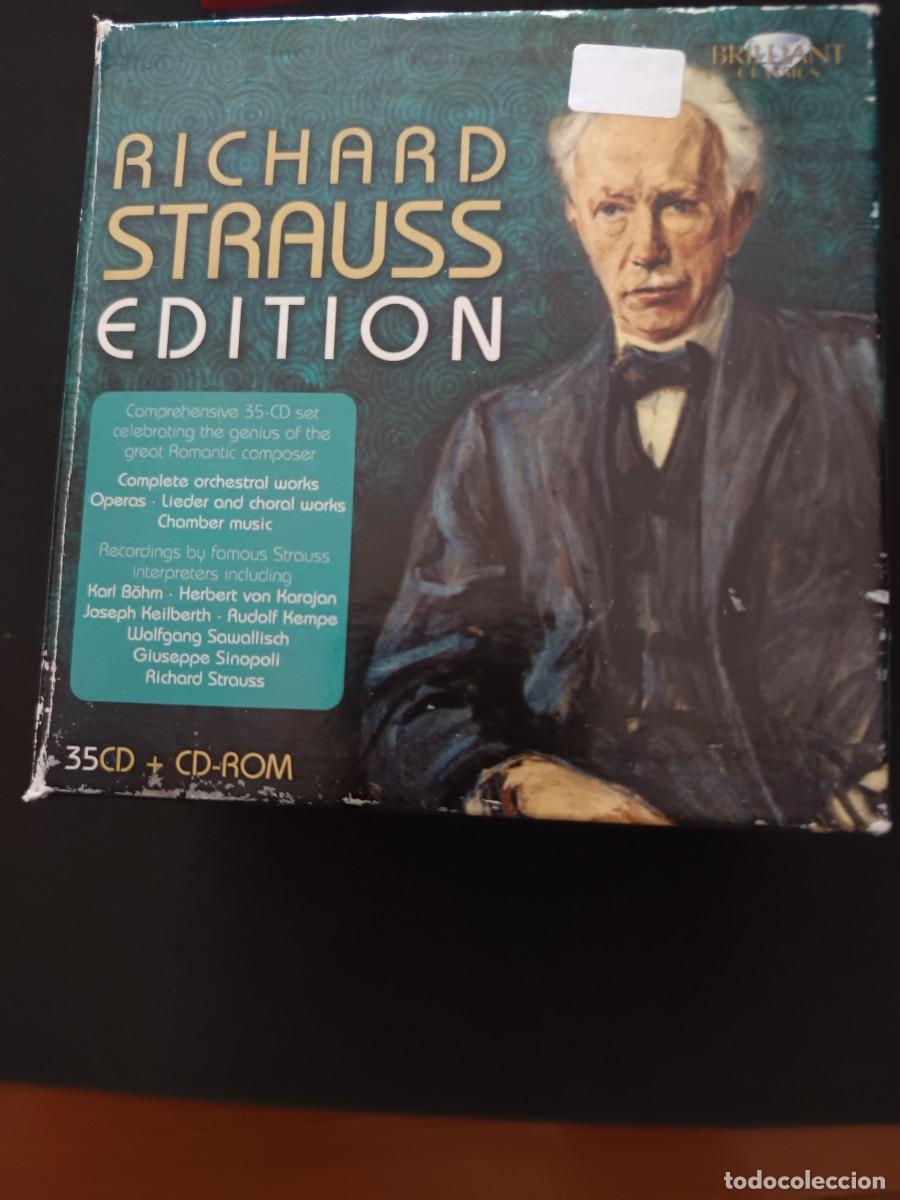 CDs de m&uacute;sica: EDITION RICHARD STRAUSS. 35 CD + CD ROM, CON DIRECTORES COMO RUDOLF KEMPE, SINOPOLI, VCON KARAJAN