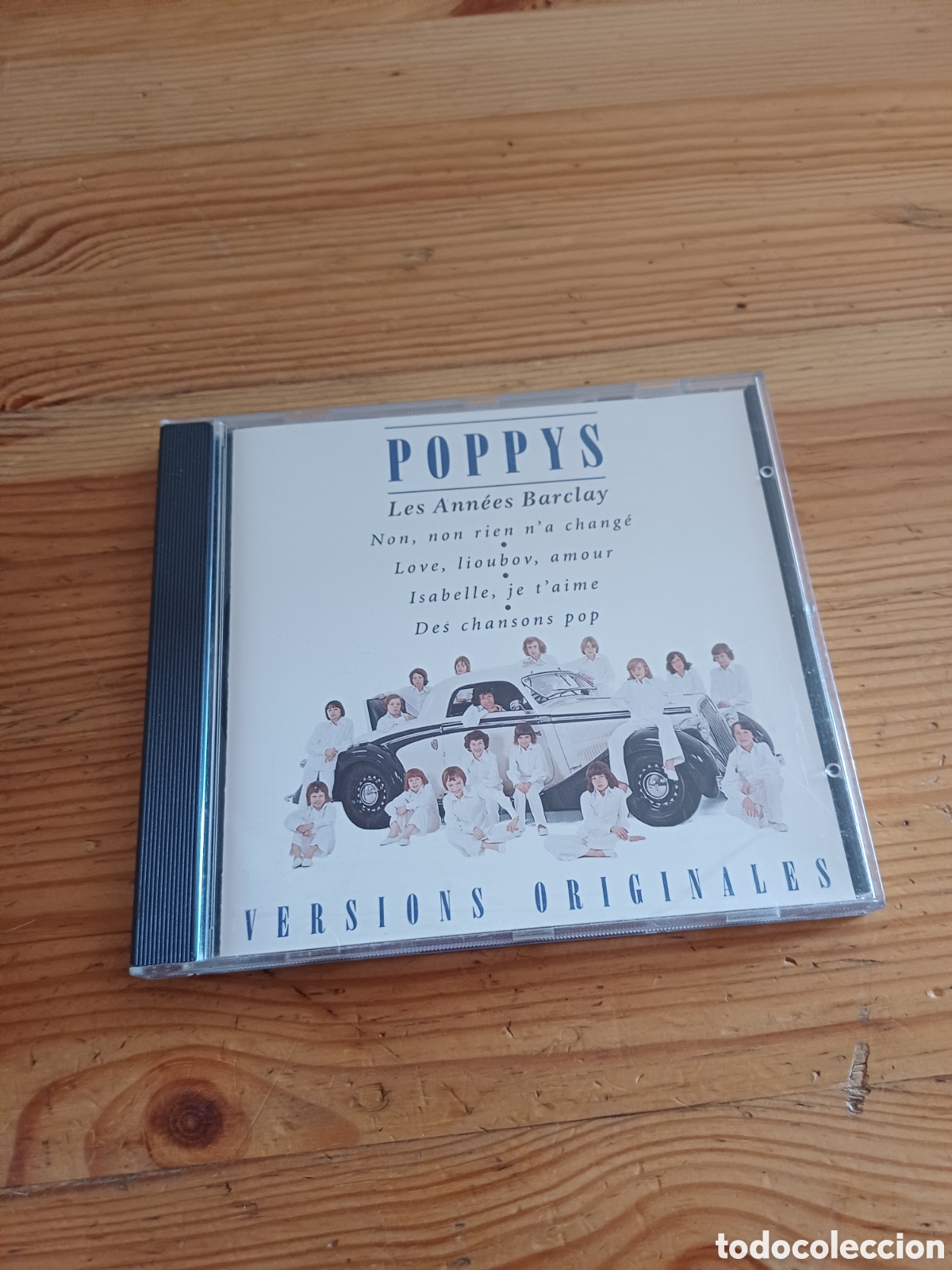 CDs de m&uacute;sica: Poppys Les ann&eacute;es Barclay CD 20 pistas - la &uacute;ltima pista salta