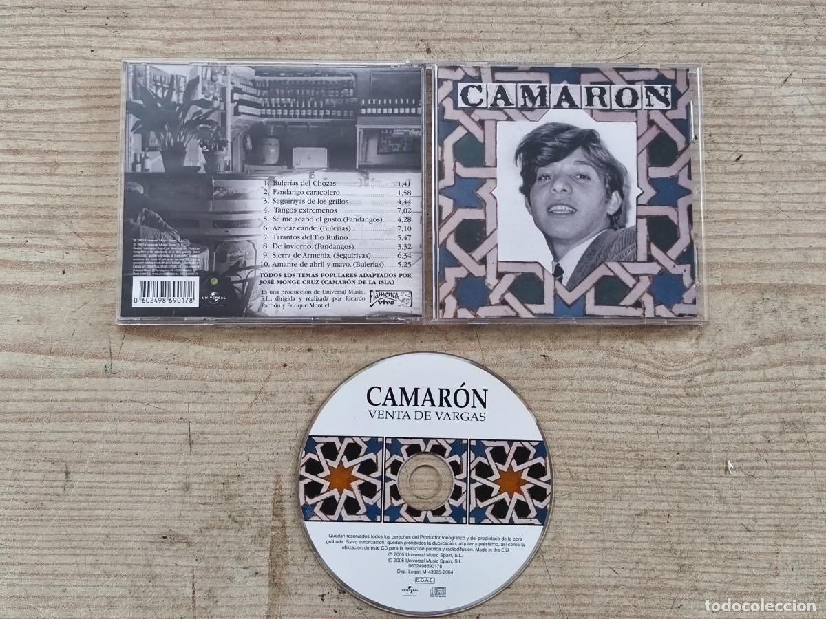 CDs de m&uacute;sica: Camar&oacute;n de la Isla - Venta de Vargas CD - Foto 1