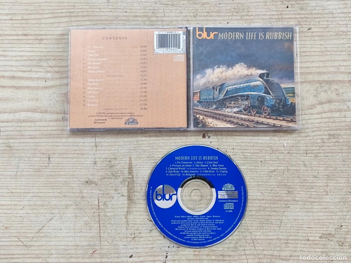 CDs de m&uacute;sica: Blur - Modern Life Is Rubbish CD - Foto 1