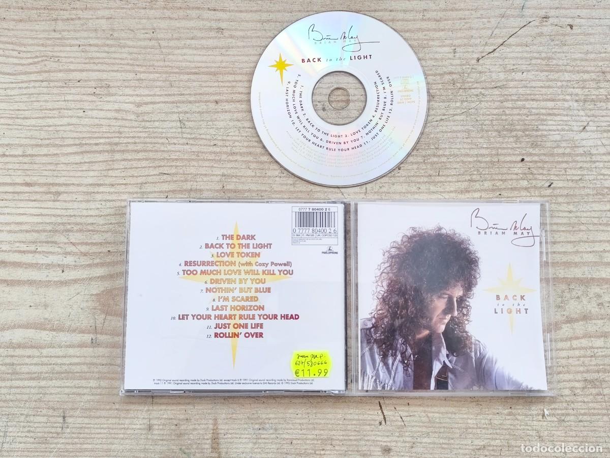 CDs de m&uacute;sica: Brian May - Back To The Light CD