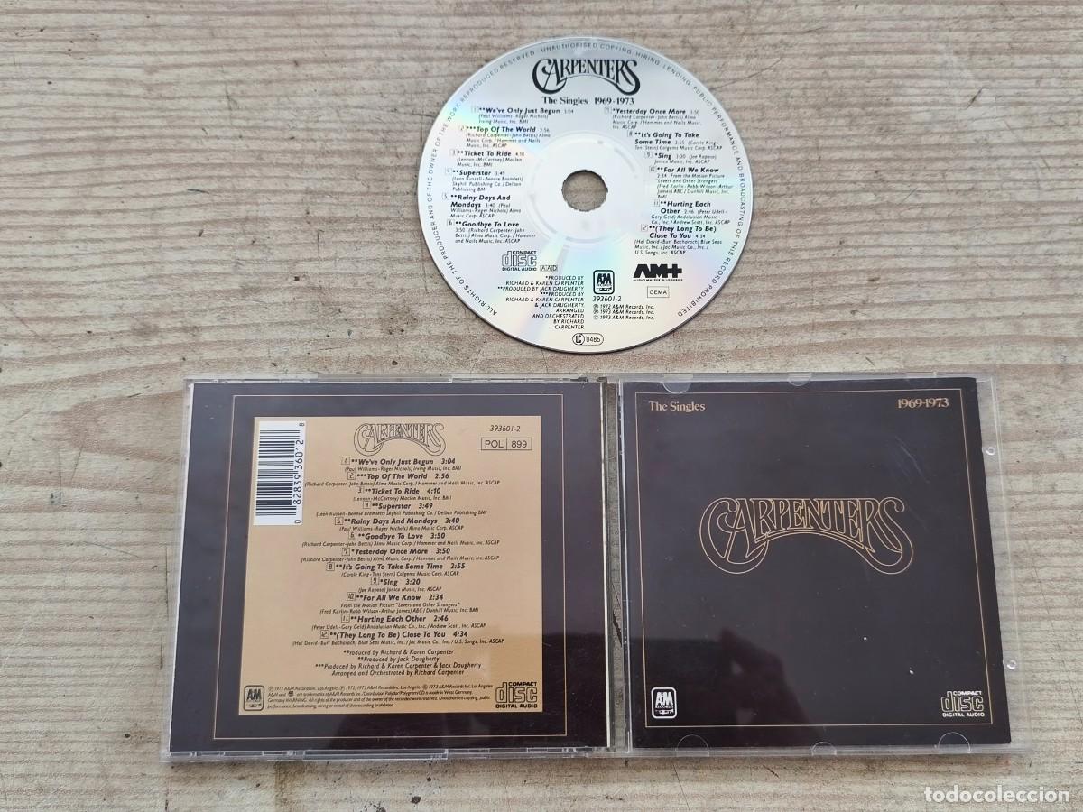 CDs de m&uacute;sica: Carpenters - The Singles 1969-1973 CD
