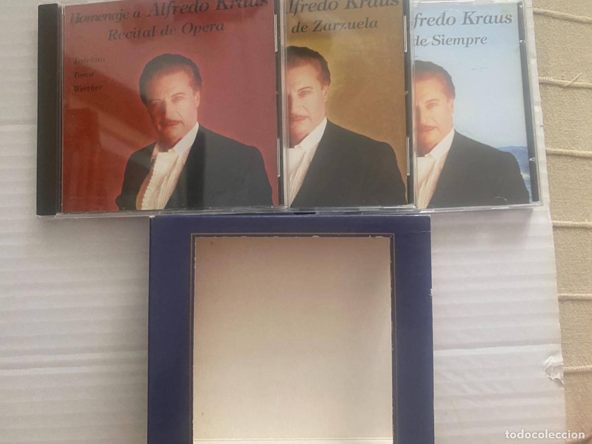 CDs de m&uacute;sica: CD 3 ALFREDO KRAUS - LA MUSICA EL MEJOR REGALO