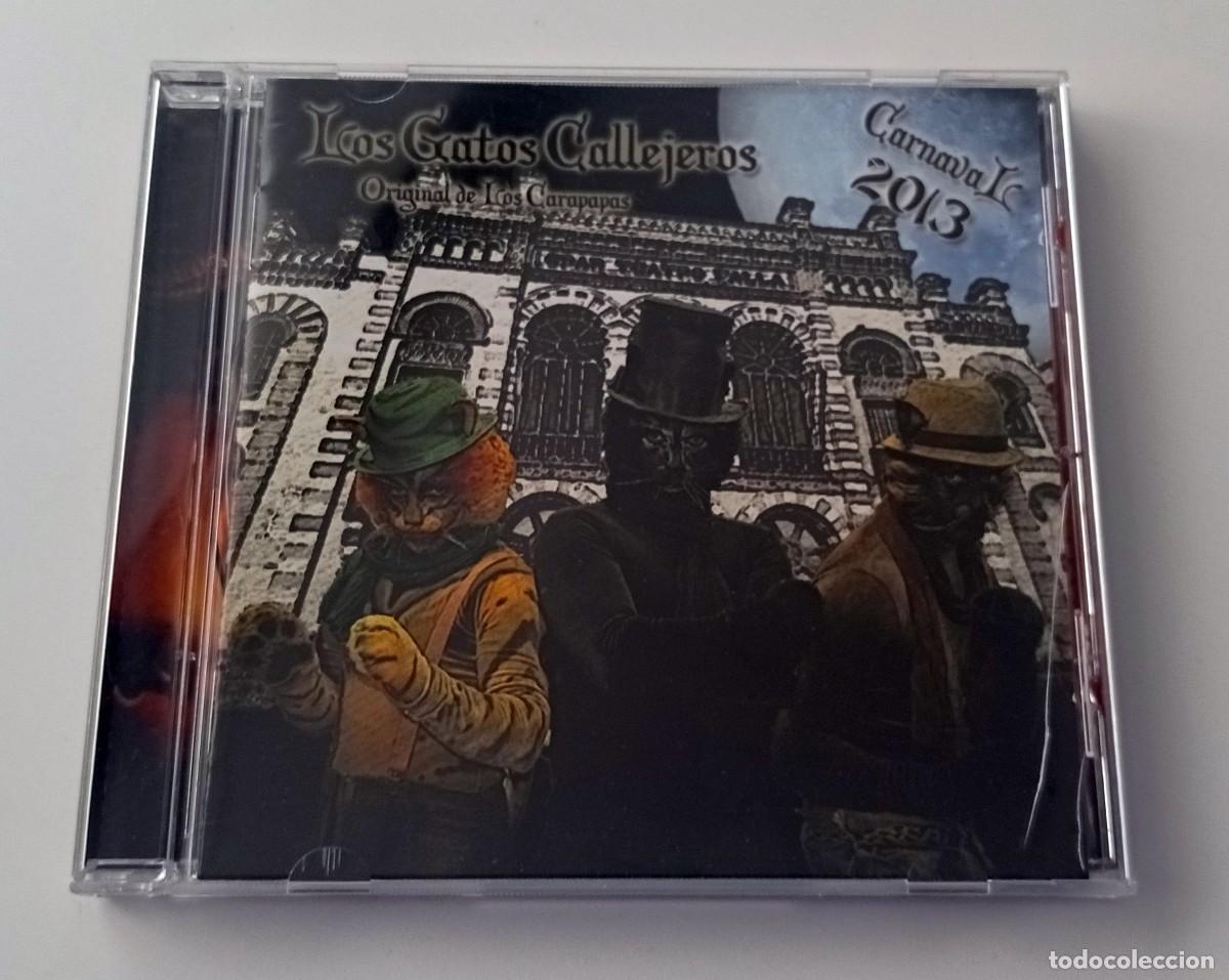 Musik-CDs: CARNAVAL DE CADIZ 2013 - CD COMPARSA LOS GATOS CALLEJEROS (HERMANOS CARAPAPA)