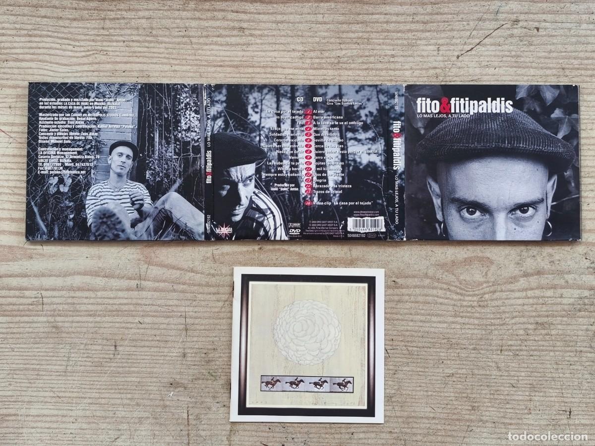 CDs de m&uacute;sica: Fito & Fitipaldis - Lo m&aacute;s lejos a tu lado - CD + DVD