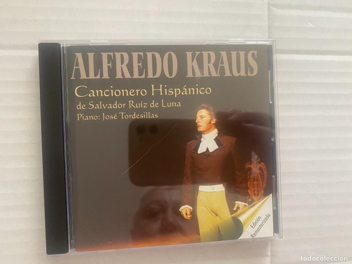 CDs de m&uacute;sica: CD ALFREDO KRAUS - CANCIONERO HISPANICO