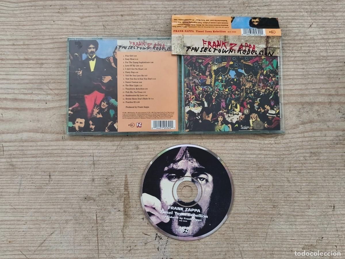 CDs de m&uacute;sica: Frank Zappa - Tinsel Town Rebellion CD