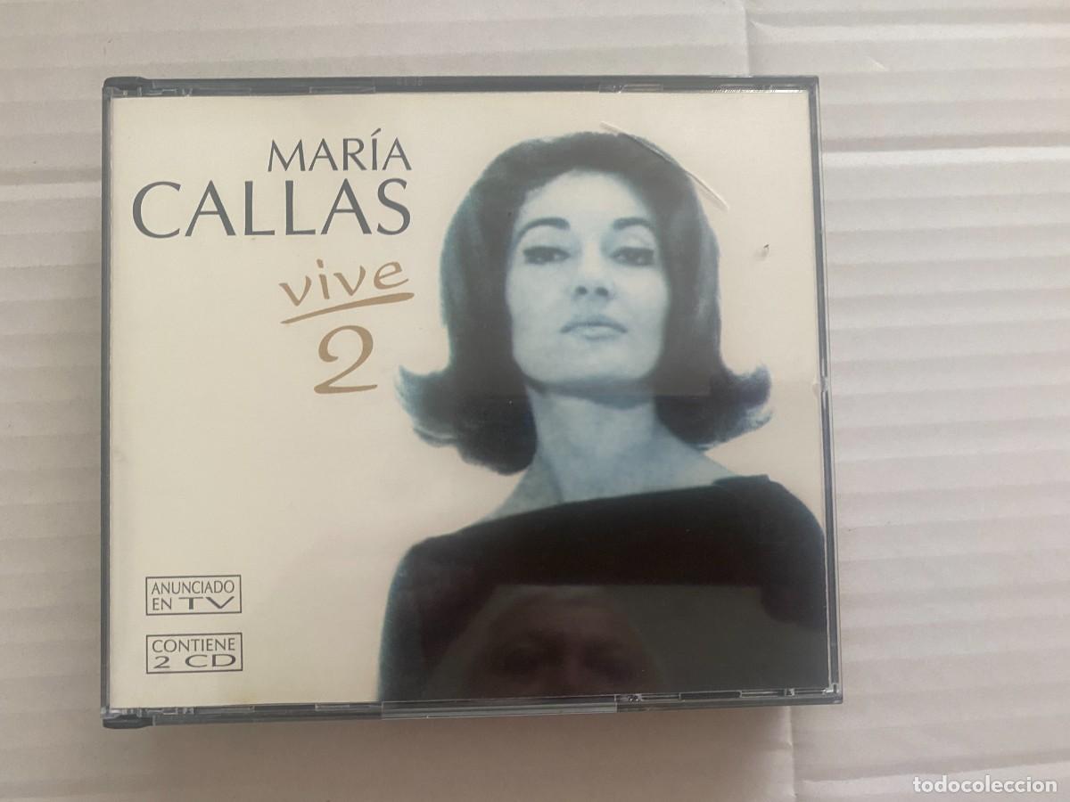CDs de m&uacute;sica: CD DOBLE - MARIA CALLAS - VIVE 2