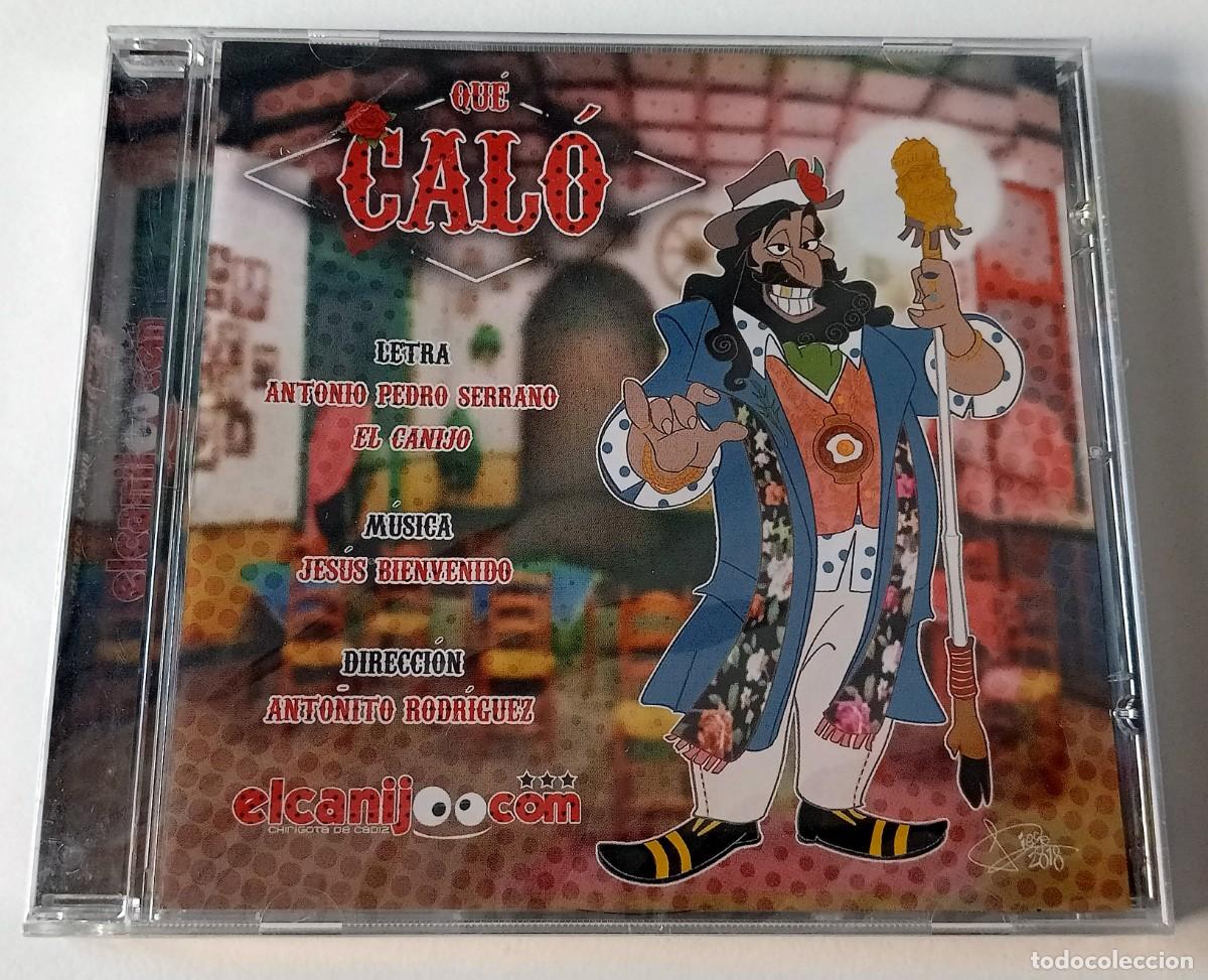 Musik-CDs: CARNAVAL DE CADIZ 2018 - CD CHIRIGOTA QU&Eacute; CAL&Oacute; (CANIJO)