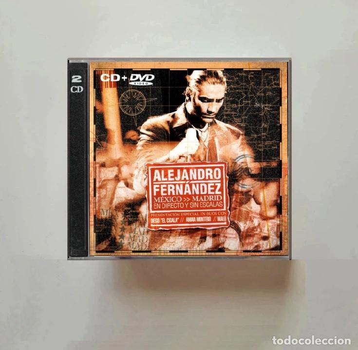 CDs de m&uacute;sica: [CD + DVD]. ALEJANDRO FERNANDEZ. MEXICO-MADRID. EN DIRECTO Y SIN ESCALAS. MARIACHI. MEXICO.