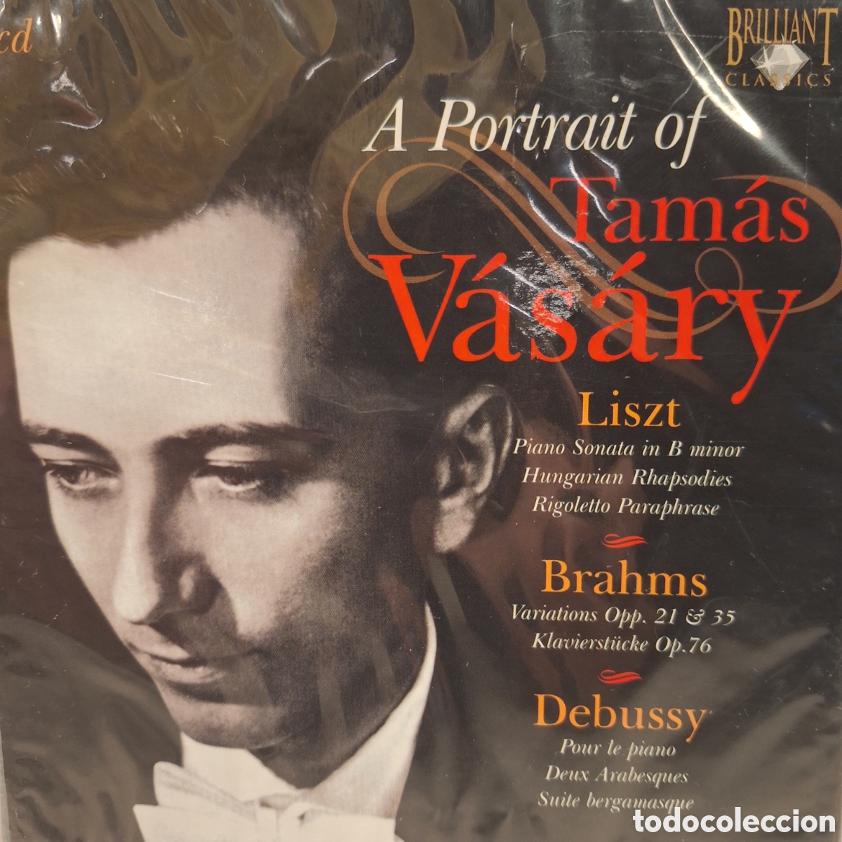 CDs de m&uacute;sica: Caja CD A portrait of Tam&aacute;s V&aacute;s&aacute;ry