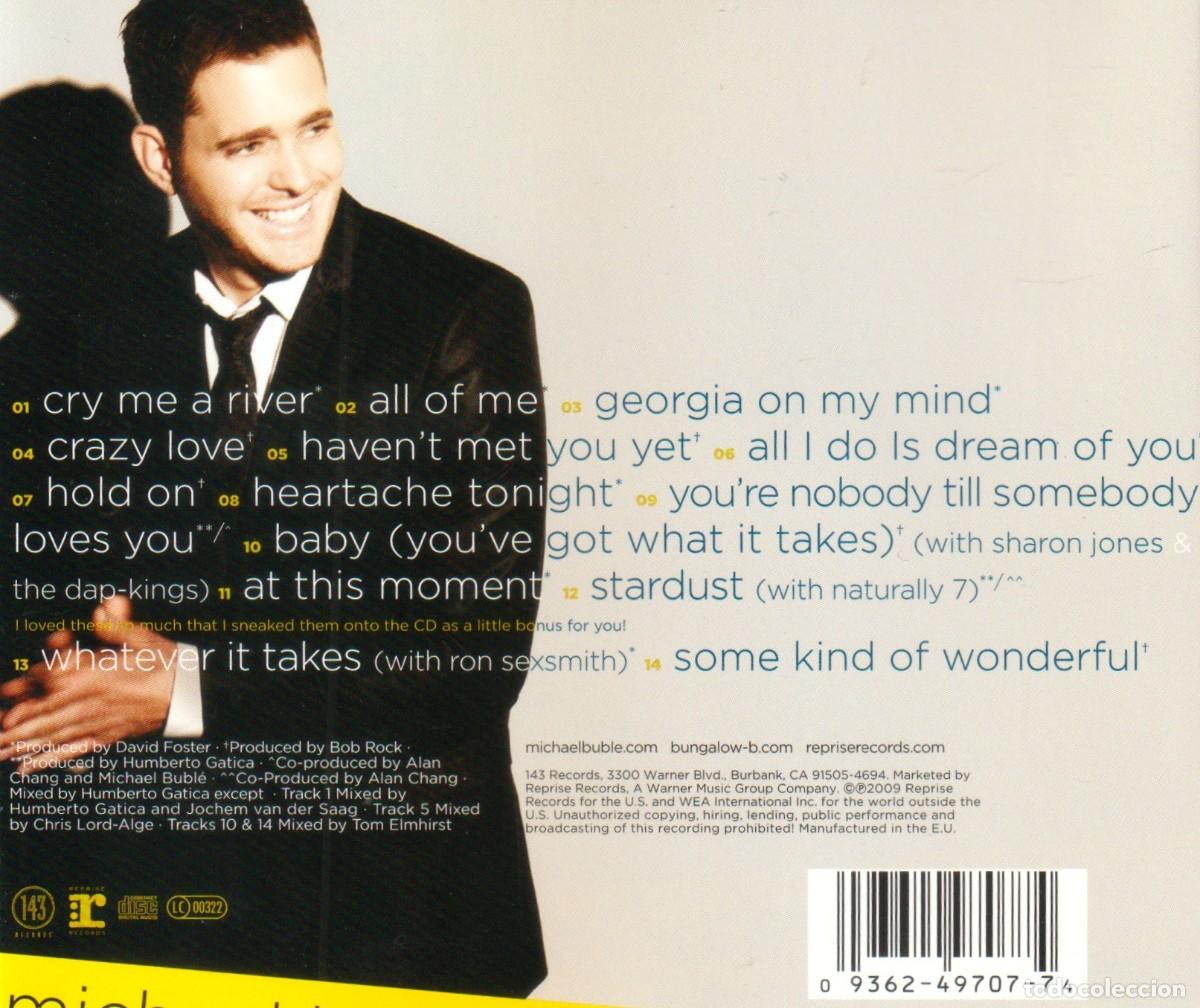 CDs de m&uacute;sica: MICHAEL BUBLE. CRAZY LOVE. CD. - Foto 3