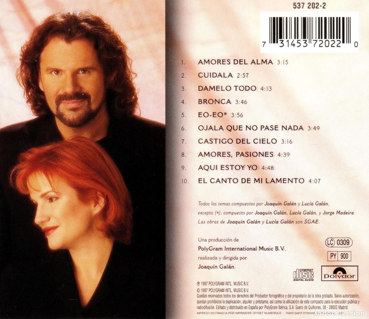CDs de m&uacute;sica: PIMPINELA. PASIONES. CD. - Foto 2