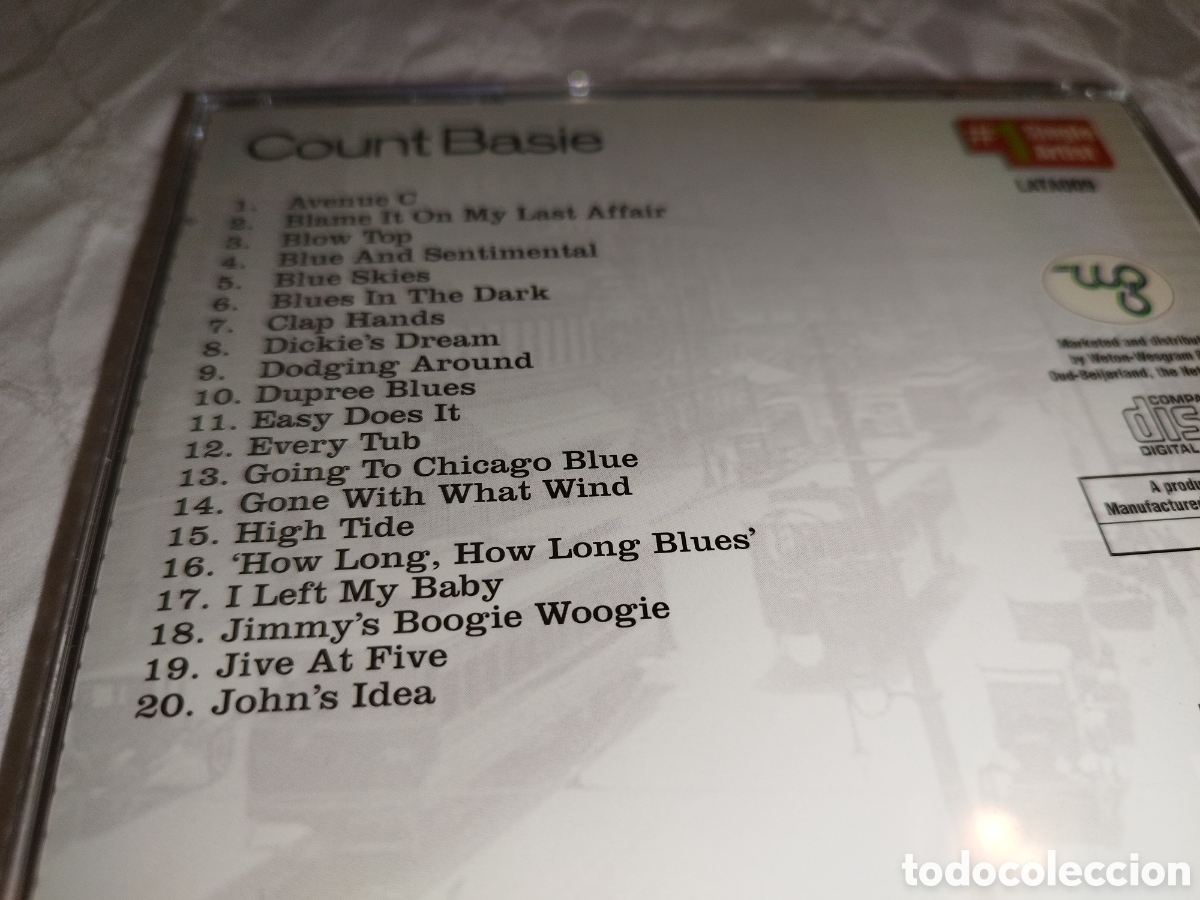 CDs de m&uacute;sica: CD. COUNT BASIE: BLUE AND SENTIMENTAL, ... MCPS, 2005. - Foto 3