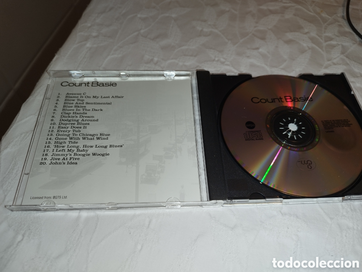 CDs de m&uacute;sica: CD. COUNT BASIE: BLUE AND SENTIMENTAL, ... MCPS, 2005. - Foto 4