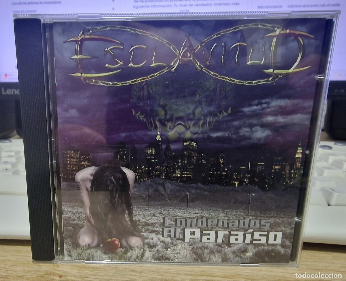CDs de m&uacute;sica: ESCLAVITUD-CONDENADOS AL PARAISO CD 2011 spanish hard rock-AVALANCH-ANDI DERIS