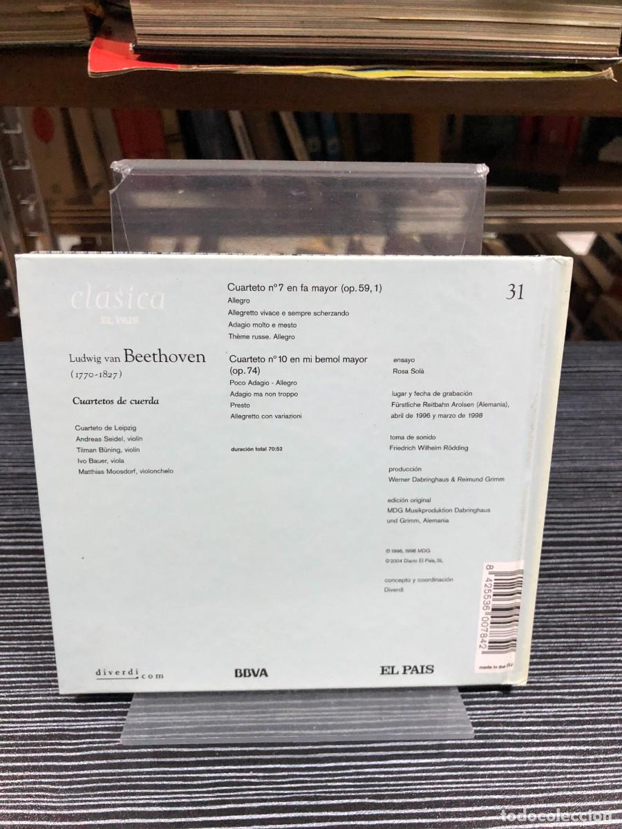 CDs de m&uacute;sica: Beethoven: Cuartetos de cuerda Cuarteto de Leipzig - Foto 2