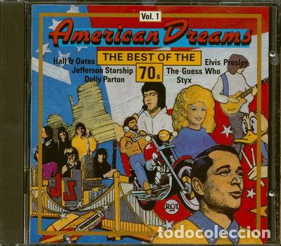 CDs de m&uacute;sica: American Dreams: The Best of the 70's, Vol. 1- 0035629037427