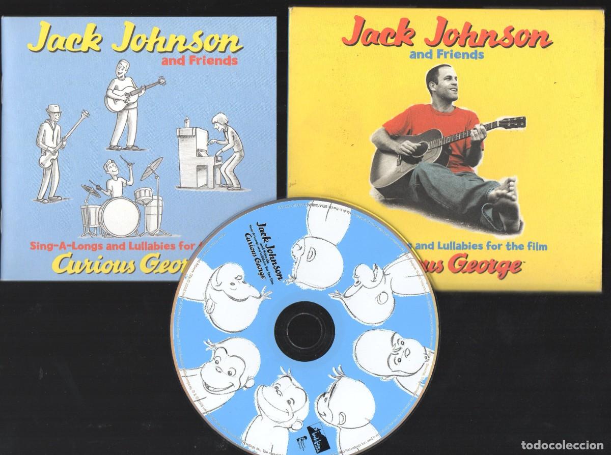 Music CDs: JACK JOHNSON And Friends 2005 CD Curious George Digipack with Book